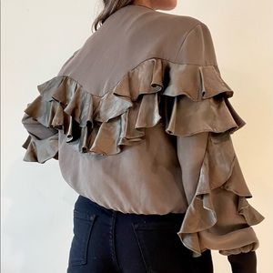 Cinq à sept bomber jacket